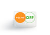 Get Php25.00 Off!